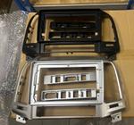 Магнитола для Hyundai Santa Fe 2 CM 2006-2012 (рамка серебро) - Teyes CC2 PLUS монитор 9" QLED, Android 10, Быстрая, SIM-слот