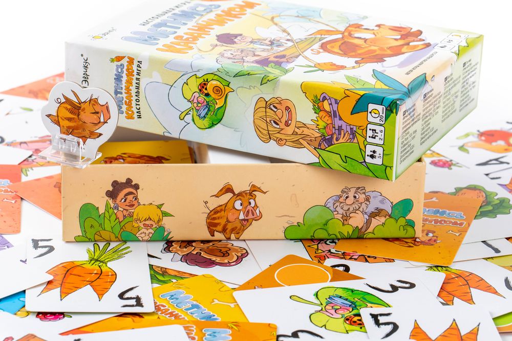 Игра настольная Метнись кабанчиком!, Эврикус BG-12071