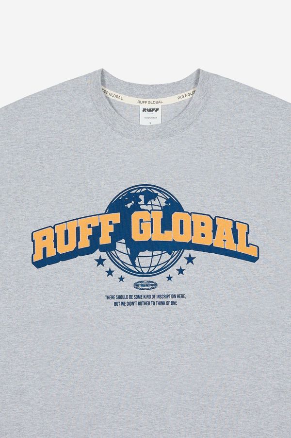 Футболка Worldwide серый меланж - фото 9