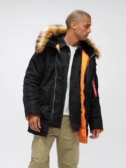 Куртка утепленная мужская ALPHA INDUSTRIES Slim Fit N-3B PARKA