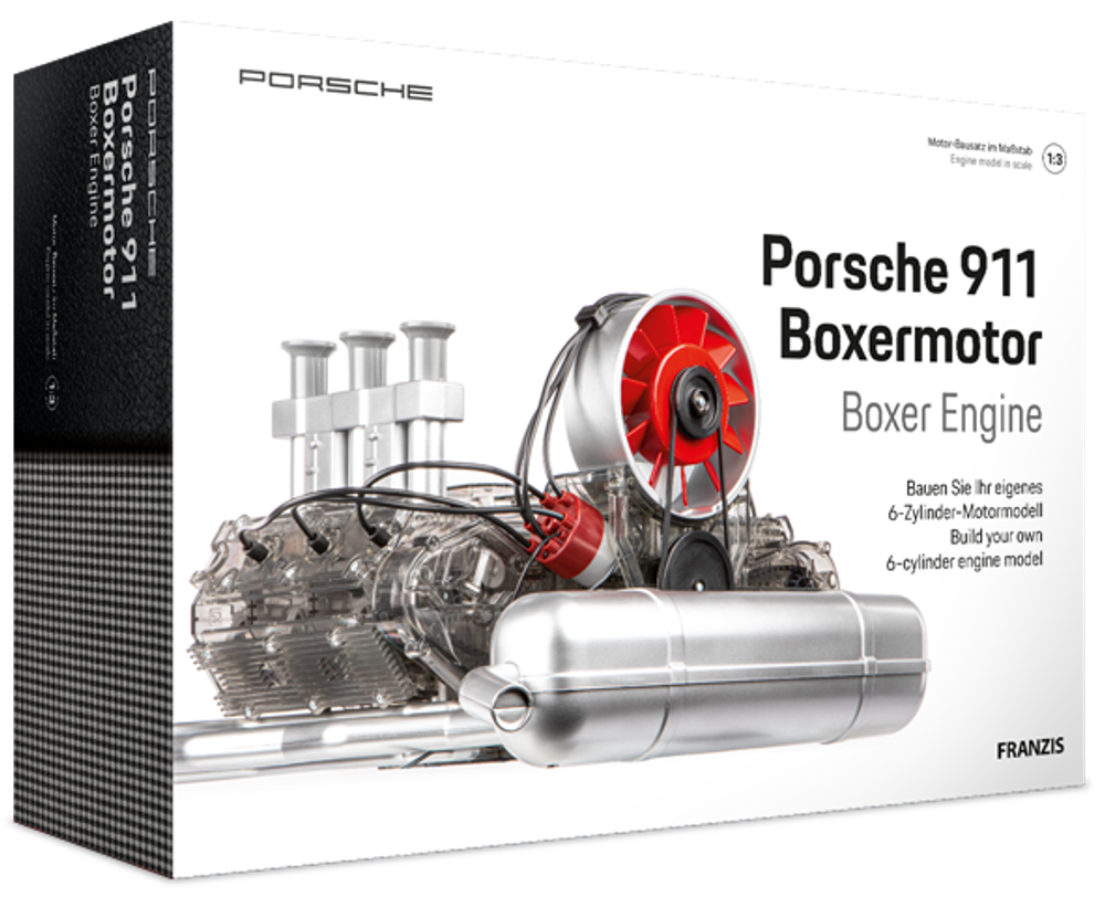 Конструктор Franzis Porsche 911 Boxermotor 1:3