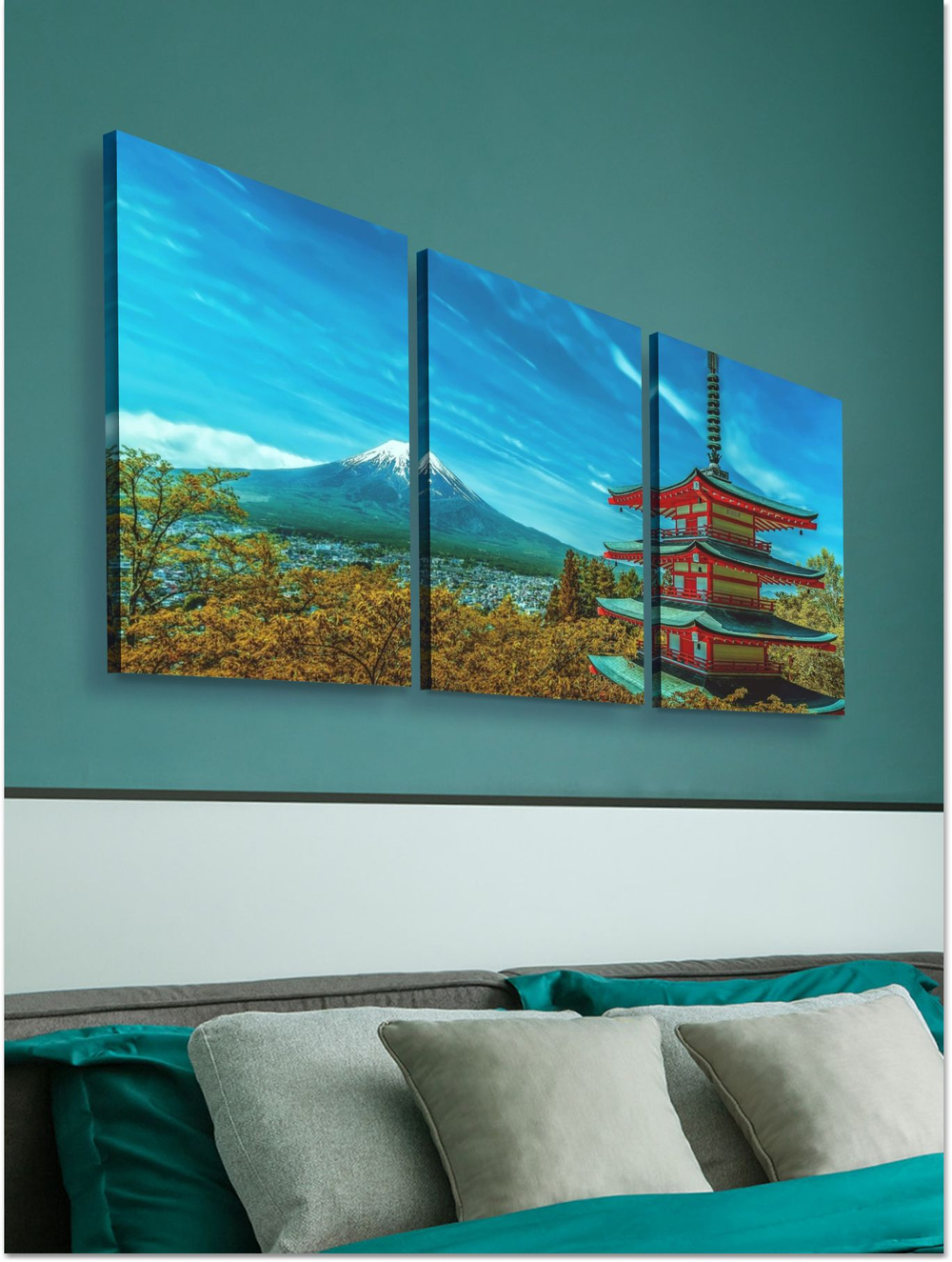 Картина Великаны неба модульная 50x70см 3шт.