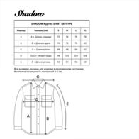 Куртка SHADOW SHIRT ISOTYPE, черный