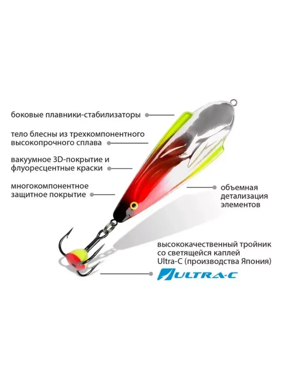 Блесна зимняя Контакт 8,5g, цвет 06,, 1 шт