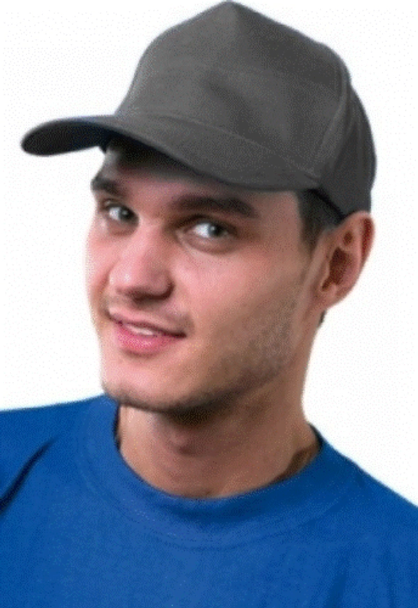 Бейсболка серая 100% хлопок