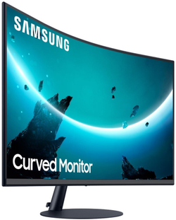 Монитор Samsung 27" C27T550FDI 1920x1080 VA WLED 75Гц 4ms Curved FreeSync VGA HDMI DisplayPort