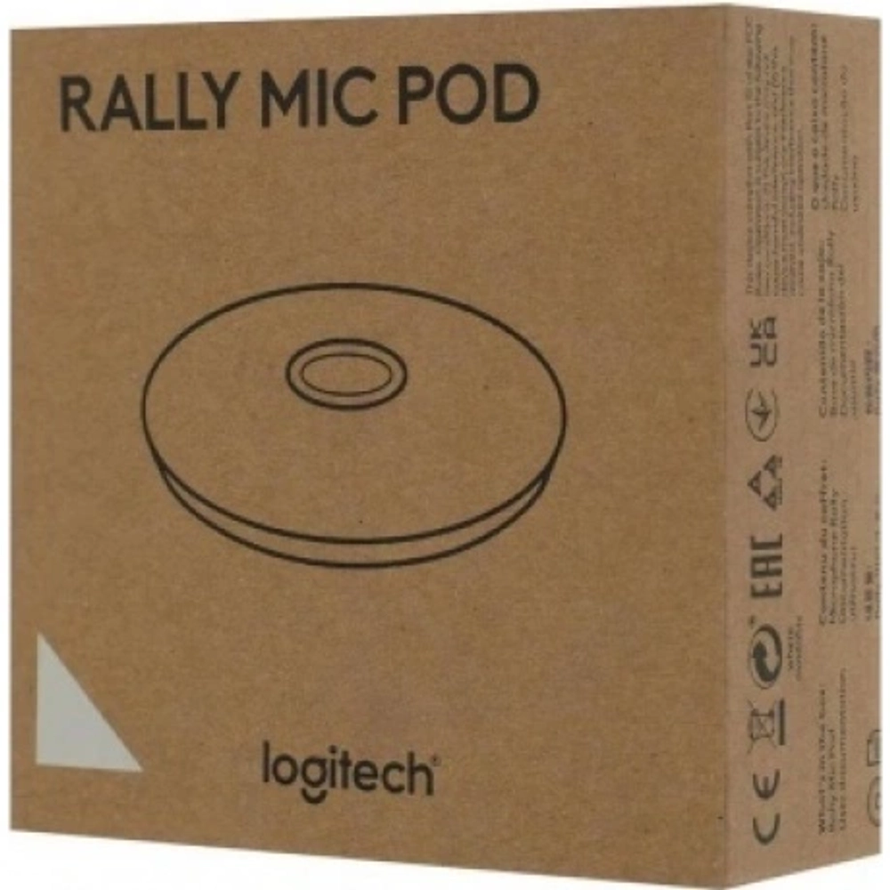 Микрофон Logitech Microphone for Rally ConferenceCam Mic Pod Off-White