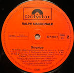 Ralph MacDonald - Surprize (Гемания 1985г.)
