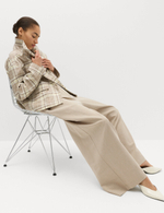 Широкие брюки со складками T59006324T - Marks & Spencer