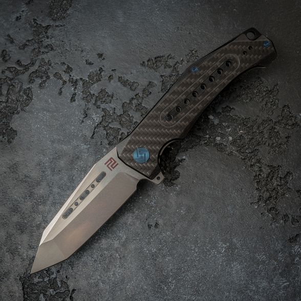 Цена наСкладной нож Artisan Jungle, сталь S35VN, карбон