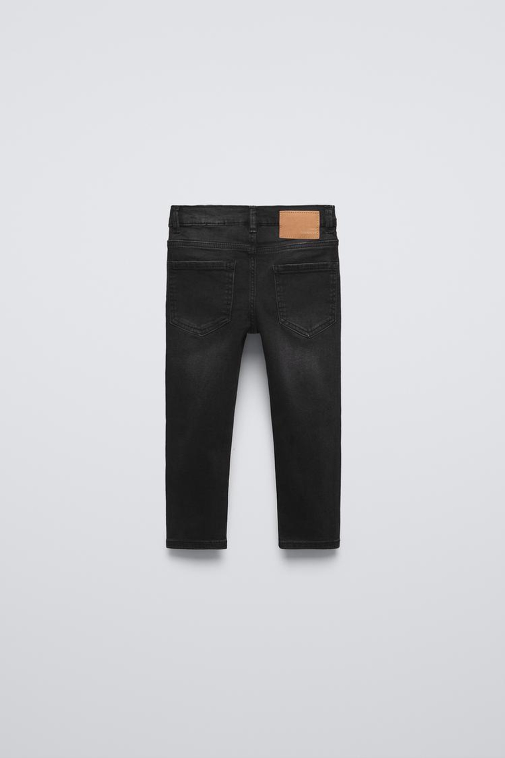ZARA БАЗОВЫЕ ДЖИНСЫ СКИННИ, ЧЕРНЫЙ