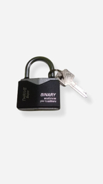 ЗАМОК НАВЕСНОЙ BINARY ГЕЛЕВЫЙ 50ММ