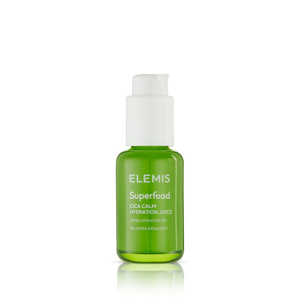 Успокаивающий гель для лица с экстрактом Центеллы Азиатской Elemis SUPERFOOD Cica Calm Hydration Juice 50 мл