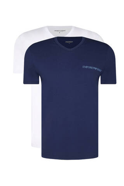 Футболка 2шт. Emporio Armani - белый(111849 4F717)