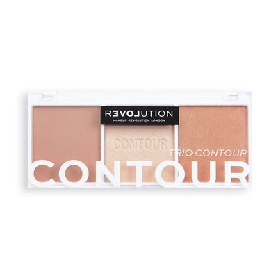 Хайлайтер для лица Палетка для скульптурирования Revolution Contour Trio - Baked Suga