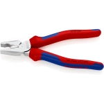 Плоскогубцы комбинированные особой мощности хромированные 200 мм Knipex 02 05 200