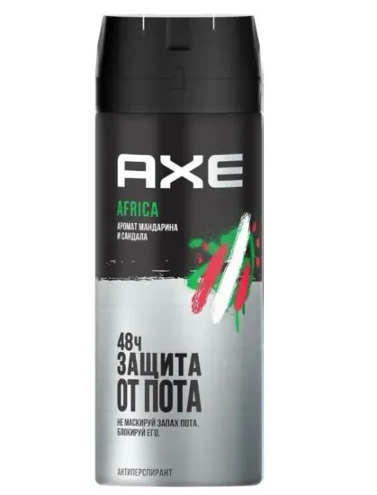 Дезодорант мужской AXE Africa, спрей