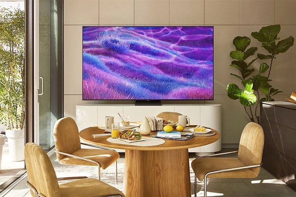 Телевизор QLED Samsung 50" QE50QN80FAUXRU Series 9 черный титан/черный 4K Ultra HD 60Hz DVB-T2 DVB-C DVB-S2 USB WiFi Smart TV