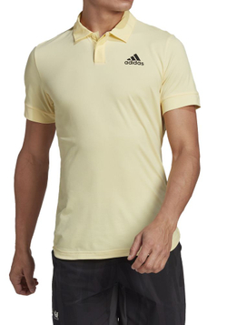 Мужское теннисное поло Adidas New York — almost yellow