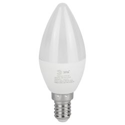 Лампа светодиодная ЭРА RED LINE LED B35-10W-840-E14 R 10Вт свеча нейтральный белый свет Е14 | Лампы cветодиодные Свеча (B/C)