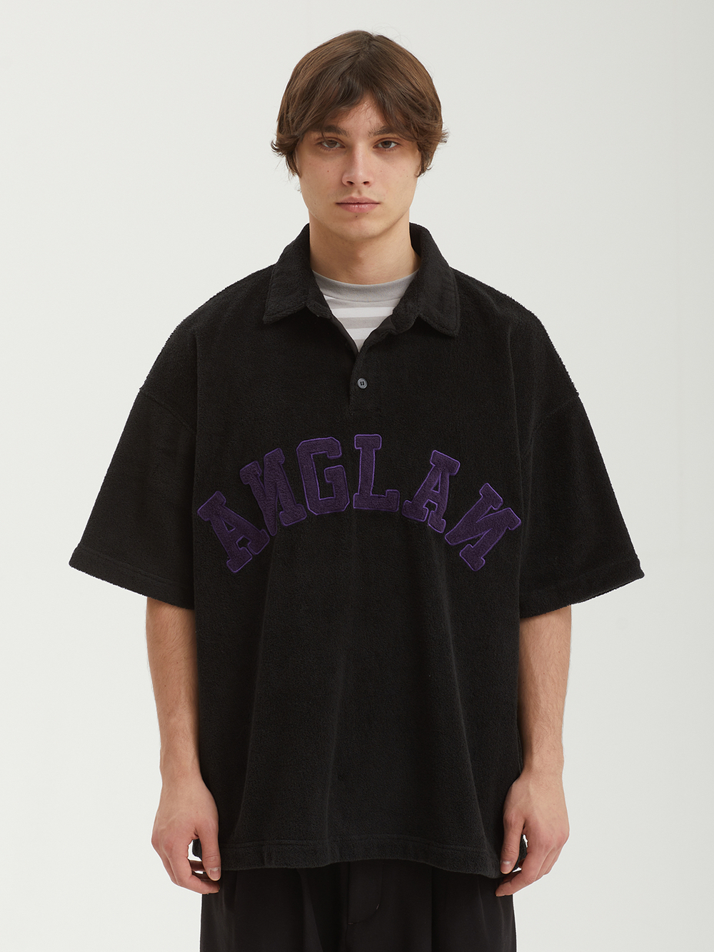 Рубашка Поло Кор. Рукав Applique Terry Polo Tee