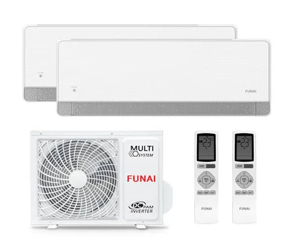 Мульти сплит-система Funai 2 x RAM-I-KMS30HP.W01/S / RAM-I-2OK55HP.02/U