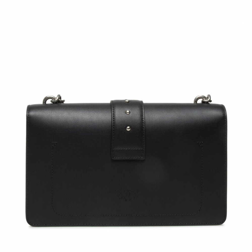 CLASSIC LOVE BAG SIMPLY MINI HEARTS - black/silver