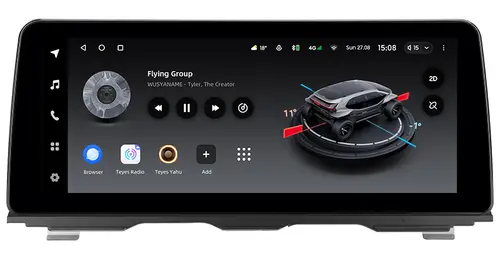 Магнитола для BMW 5-серия F10 2012-2016 NBT - Teyes LUX ONE монитор 12.3" на Android 10, Быстрая, CarPlay, 4G SIM-слот