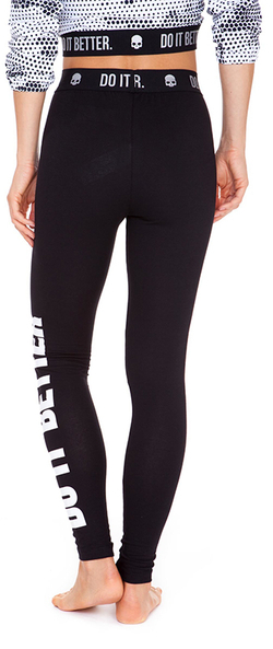 Легинсы Hydrogen Do It Better Leggings - black