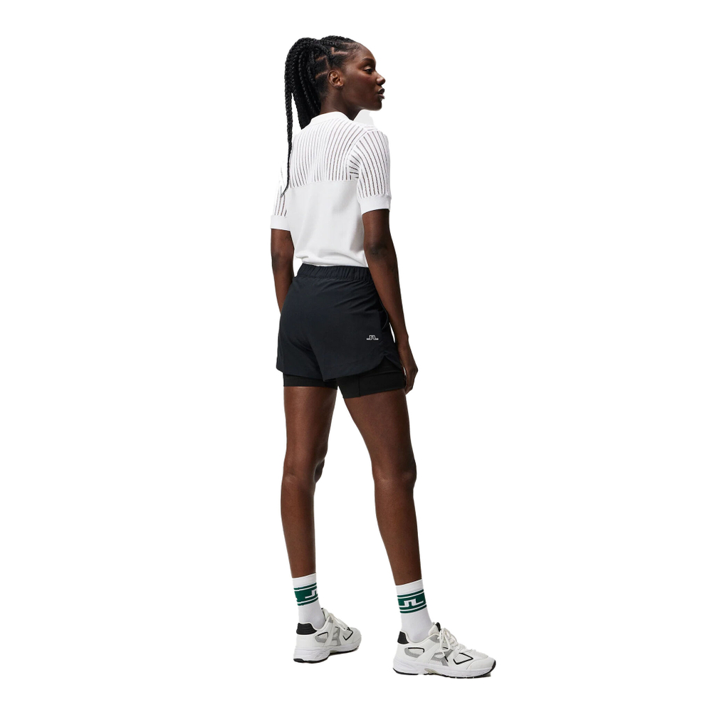 Женские теннисные шорты JLindeberg Mila Shorts Women - Black
