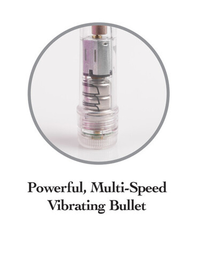 Вакуумная помпа для вагины Perfect Touch Vibrating Pump (Цвет: фиолетовый)