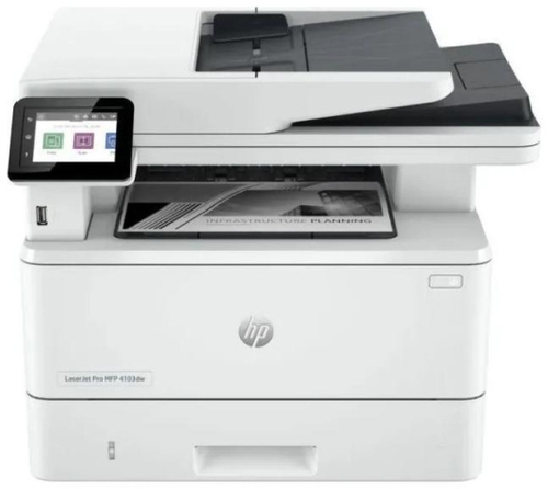 МФУ лазерное черно-белое Hewlett-Packard LaserJet Pro MFP M4103fdn