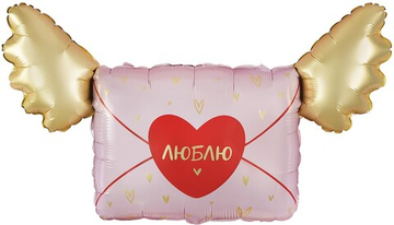 К Фигура Люблю Письмо Валентинка (35''/89 см)