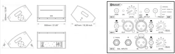 FBT X-PRO 112MA двухполосный активный монитор