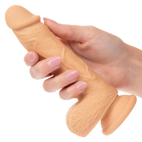 Телесный фаллоимитатор 17,75см California Exotic Novelties Dual Density Silicone Studs SE-0255-05-3