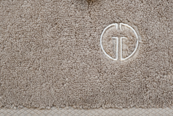 Полотенце 100x150 Garda Decor Соло бежевое