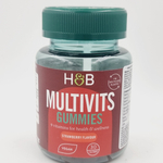 Holland & Barrett Multivits Жевательные мультивитамины со вкусом клубники 30 шт. (из Литвы)