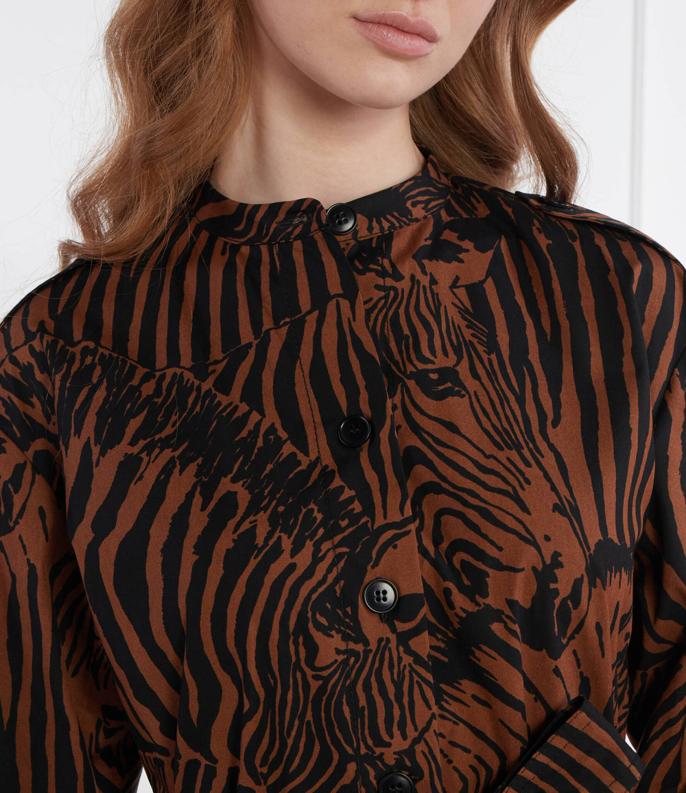 Платье с ремешком UNIONE Weekend MaxMara - коричневый(152211526)