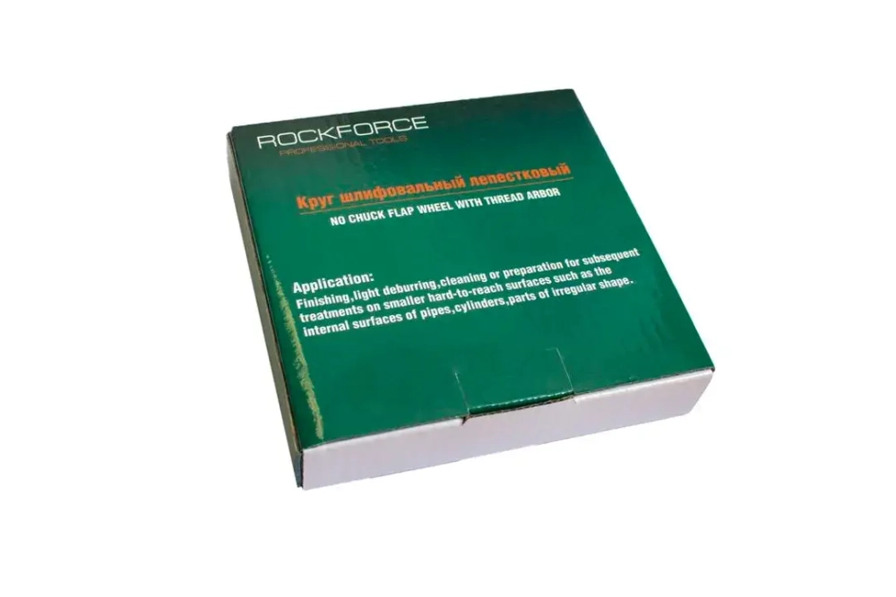 Круг лепестковый зачистной 125x25x16мм (Grit 80) RockForce##Rock FORCE RF-FD280F