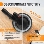 WDK-25350A Пневматическая орбитальная шлифовальная машина 150 мм, 2,5 мм