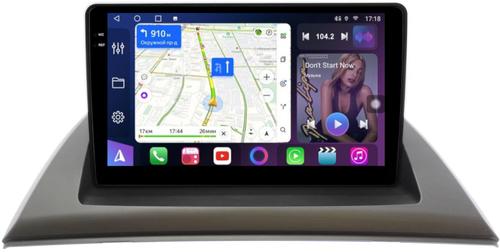 Магнитола для BMW X3 E83 2003-2010 - FarCar S500-TS10 монитор 9.5" QLED на Android 14, Быстрая, CarPlay, 4G SIM-слот