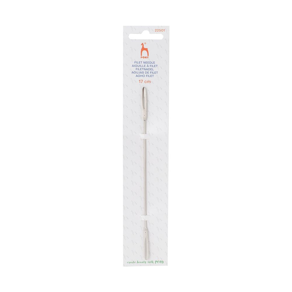Игла филейная 17 см, 1шт, Pony Filet Needle, 22501