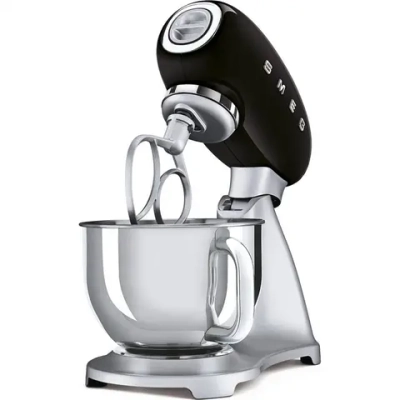 Миксер планетарный Smeg SMF04BLEU черный