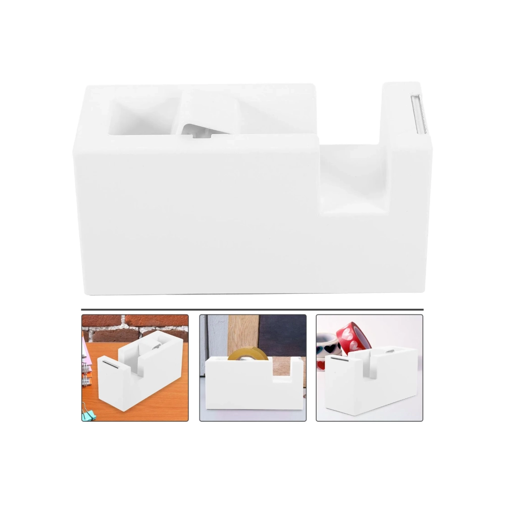 Диспенсер для клейкой ленты Deli Nusign NS121WHITE