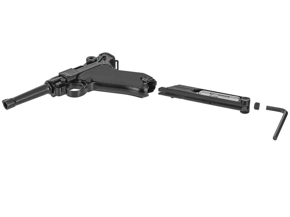 Пистолет пневматический Stalker STL (Luger P08) к.4,5мм Blowback