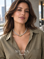 91004400 Колье Selena Pearls