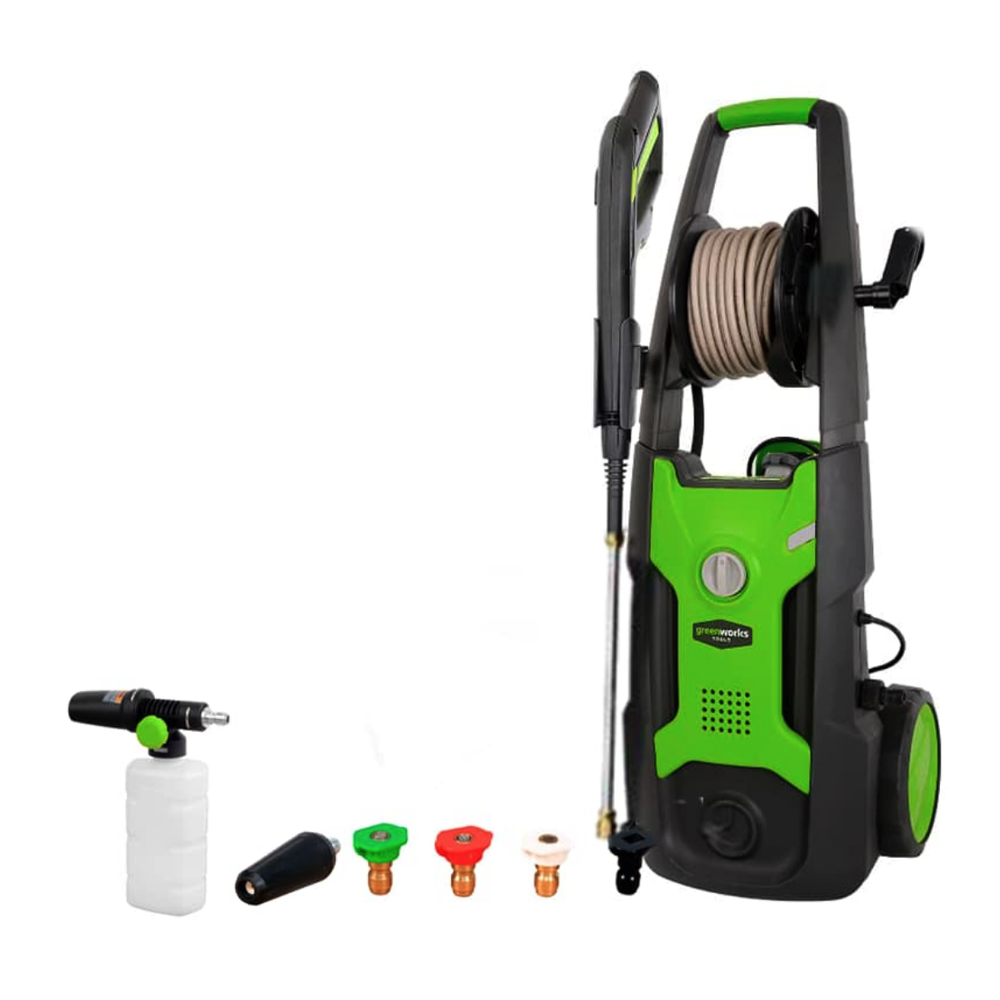 Мойка высокого давления электрическая Greenworks GPWG5II Арт. 5106607, 2000 Вт, 140 бар