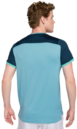 Мужская теннисная футболка Nike Court Dri-Fit Advantage - небесный