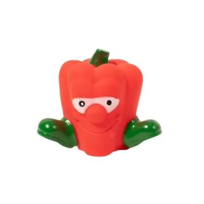 АЛЬКОР Игрушка для собак "Перец", винил, 10*8 см
