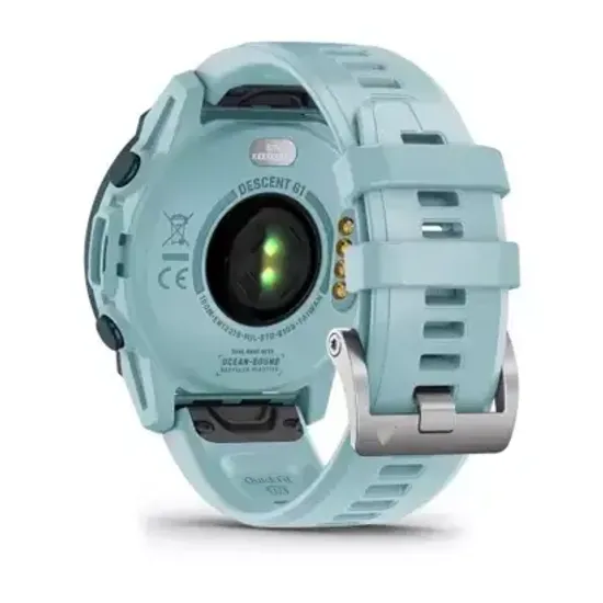 Смарт-часы Garmin Descent G1 Solar Ocean Edition лазурные 010-02604-04